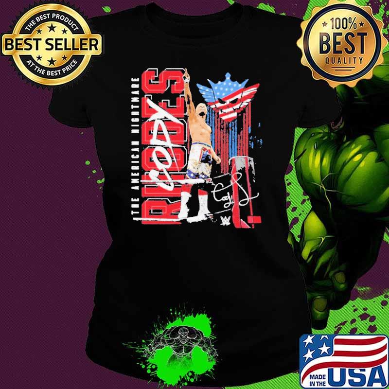 Cody Rhodes The American nightmare Mask signature shirt