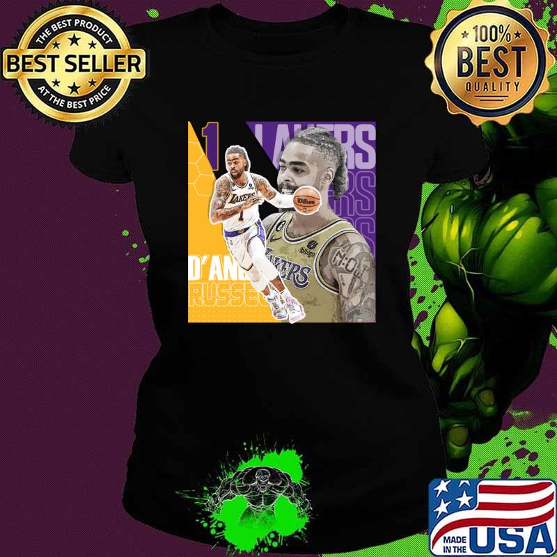 D'Angelo Russell Basketball Los Angeles Lakers T-Shirt