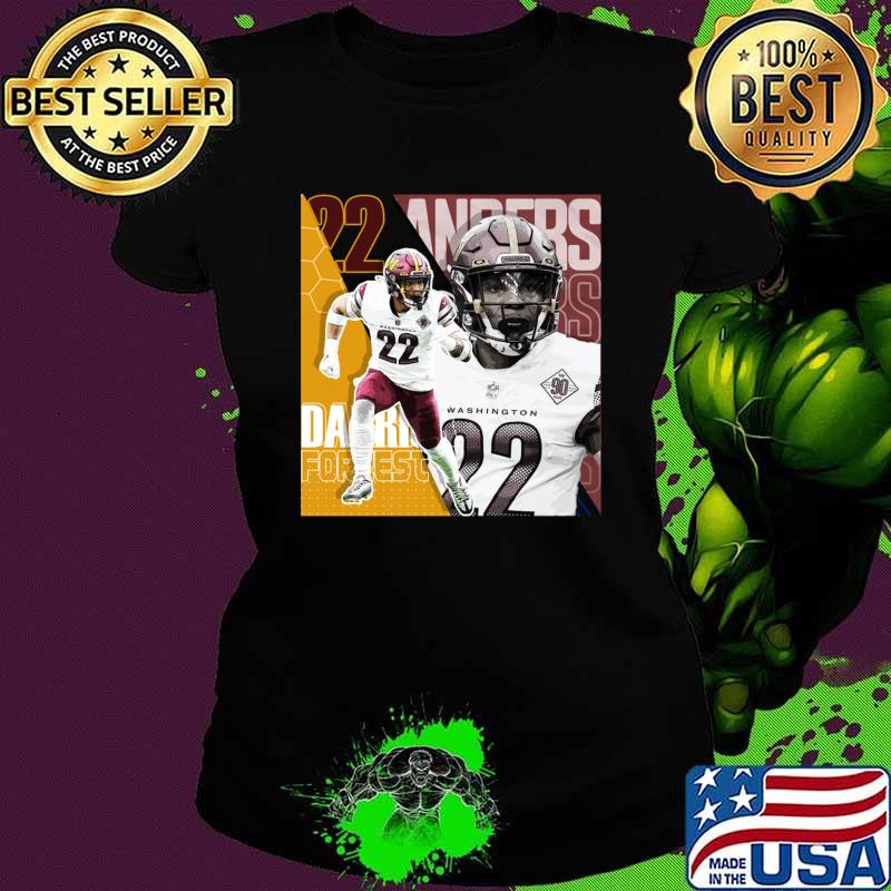 Darrick Forrest Football Design Poster Commanders T-Shirt