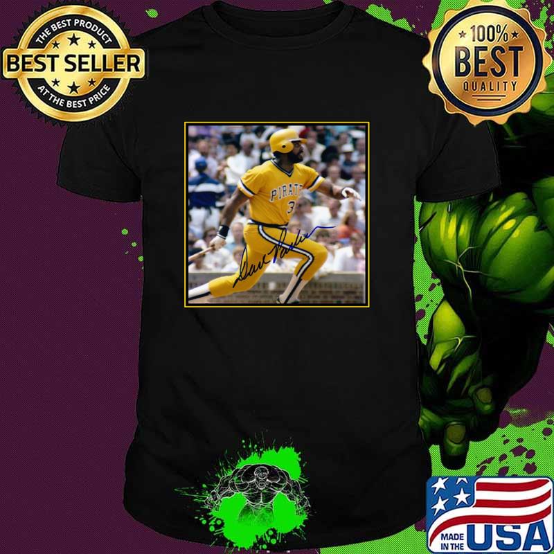 Dave Parker Signature Baseball Player MLB The Cobra Pittsburgh Pirates T-Shirt