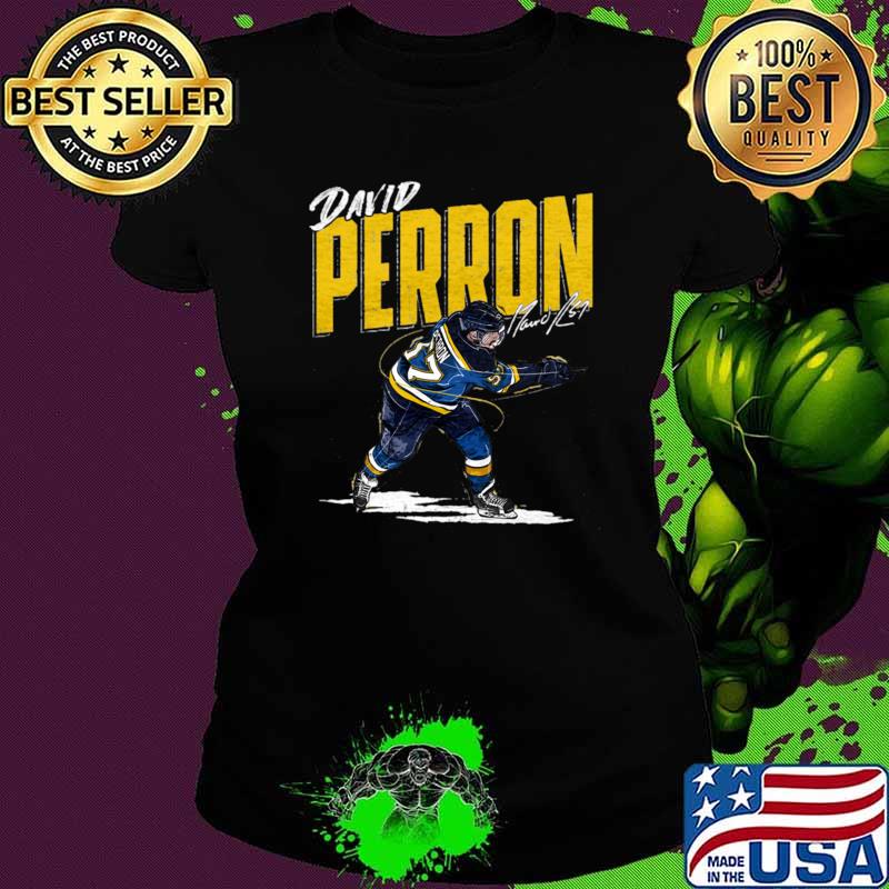 David Perron St. Louis Chisel Signature T-Shirt