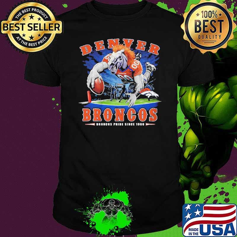 Denver broncos broncos pride since 1960 shirt