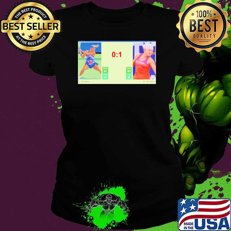 Diana Shnaider vs Julia Grabher The ATP shirt