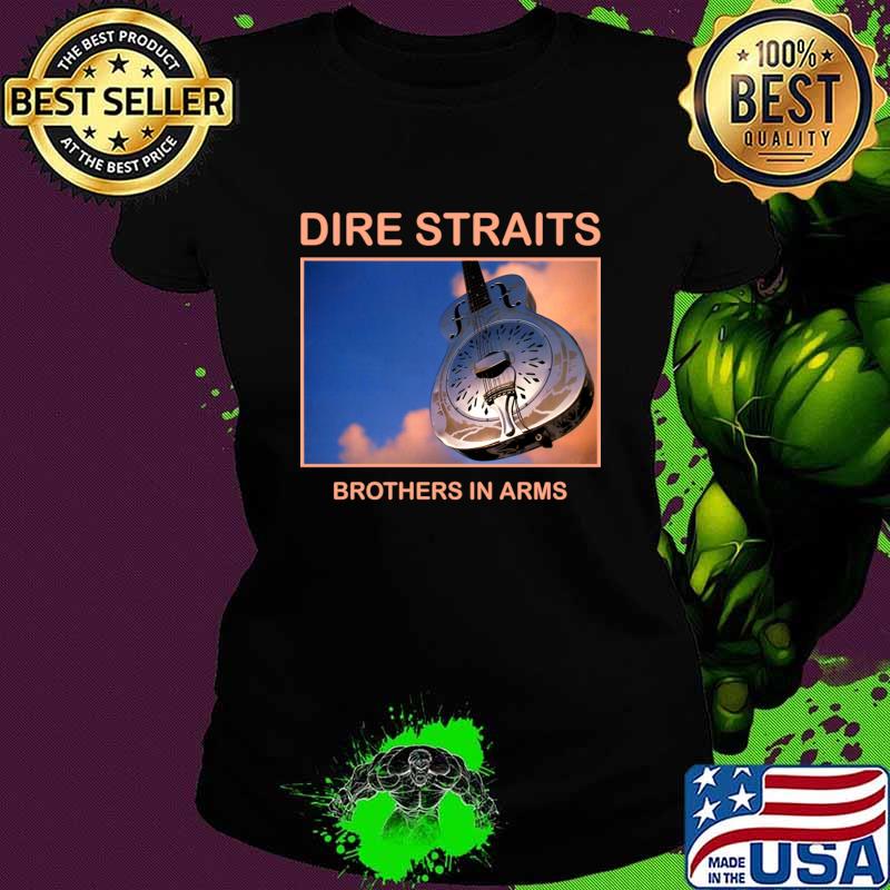 Dire Straits Brothers In Arms Guitar. T-Shirt