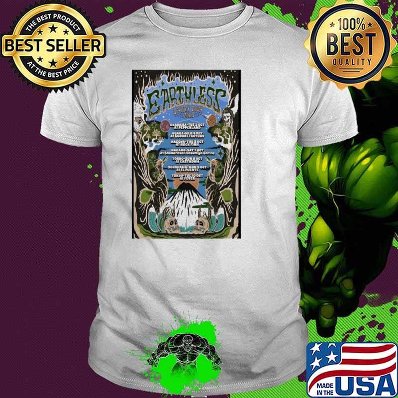 Earthless Japan Tour 2023 shirt