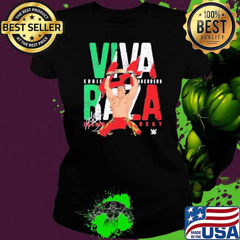 Eddie Guerrero Viva La Raza Latino heat signature shirt