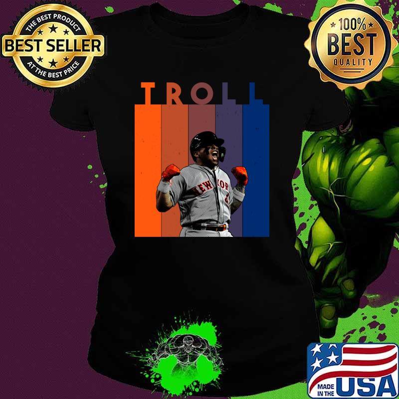 El Troll V Francisco Alvarez Baseball New York Mets Vintage T-Shirt El Troll V Francisco Alvarez Baseball New York Mets Vintage T-Shirt