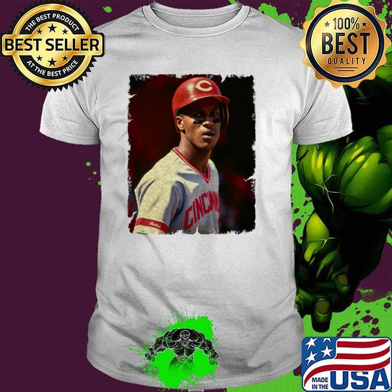 Eric Davis American Center Fielder MLB in Cincinnati Reds T-Shirt Eric Davis American Center Fielder MLB in Cincinnati Reds T-Shirt