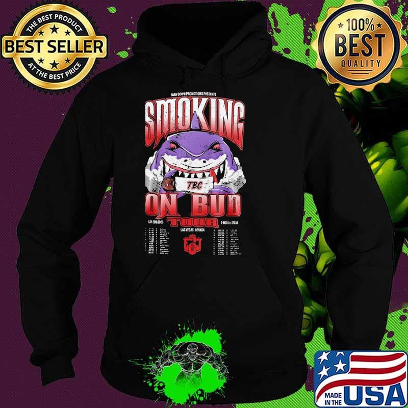 Errol Spence Jr. Smoking On Bud Tour 2023 2sides Shirt Hoodie Errol Spence Jr. Smoking On Bud Tour 2023 2sides Shirt Hoodie