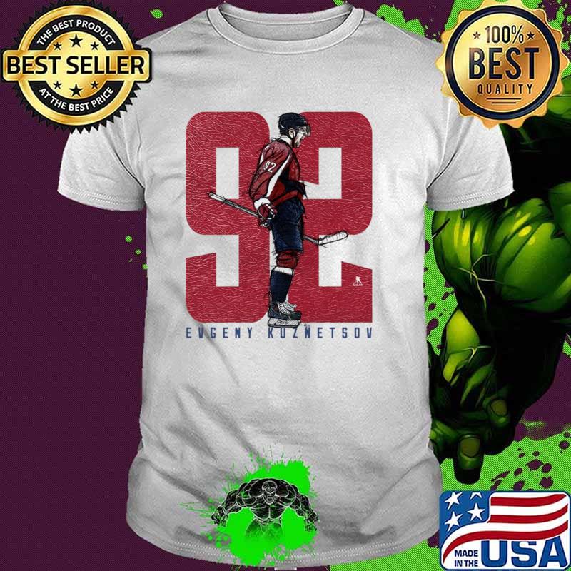 Evgeny Kuznetsov Hockey League For Washington 92 Scream T-Shirt