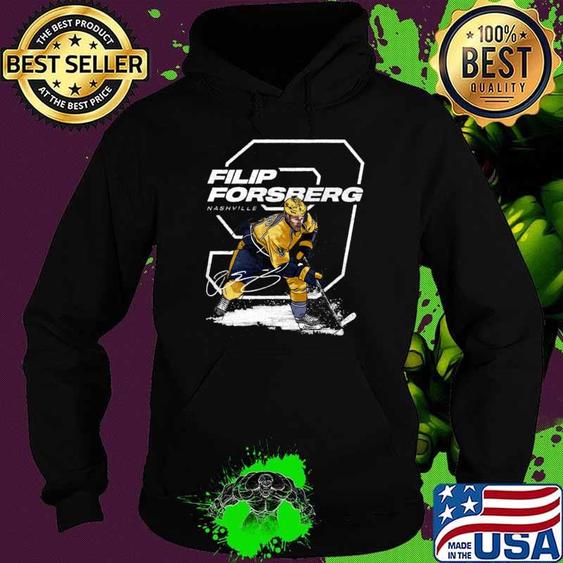 Filip Forsberg Nashville Signature T-Shirt Hoodie Filip Forsberg Nashville Signature T-Shirt Hoodie