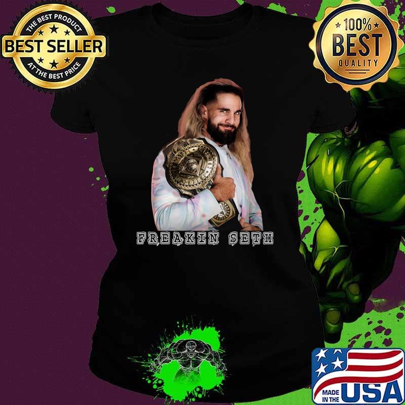 Freakin Seth World Heavyweight Supershows Rollins And Finn Balor T-Shirt