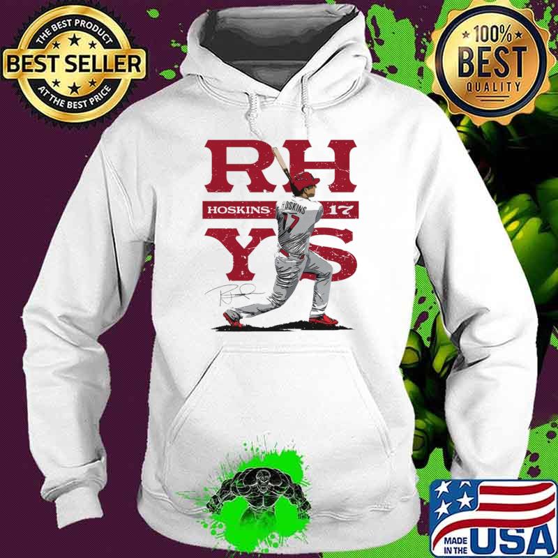 Funny rhys Hoskins Philadelphia Split Signature T-Shirt