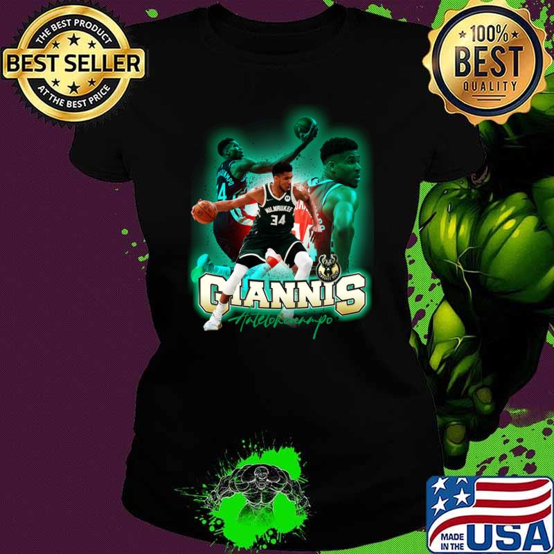 Giannis antetokuonmpo wilmaukee basketball T-Shirt