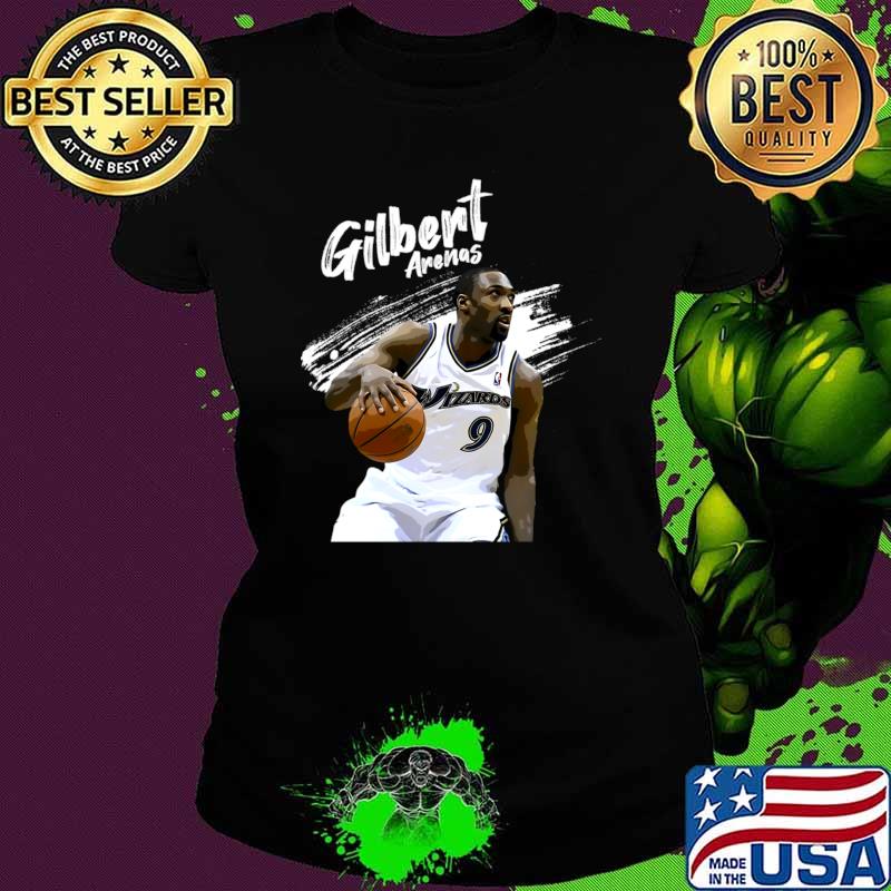 Gilbert Arenas NBA All-star Washington Wizards Basketball T-Shirt