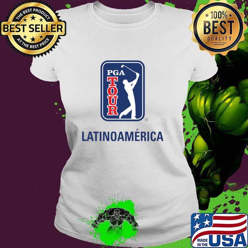 Golf Tour Championship logo PGA Latino america T-Shirt Ladies tee Golf Tour Championship logo PGA Latino america T-Shirt Ladies tee