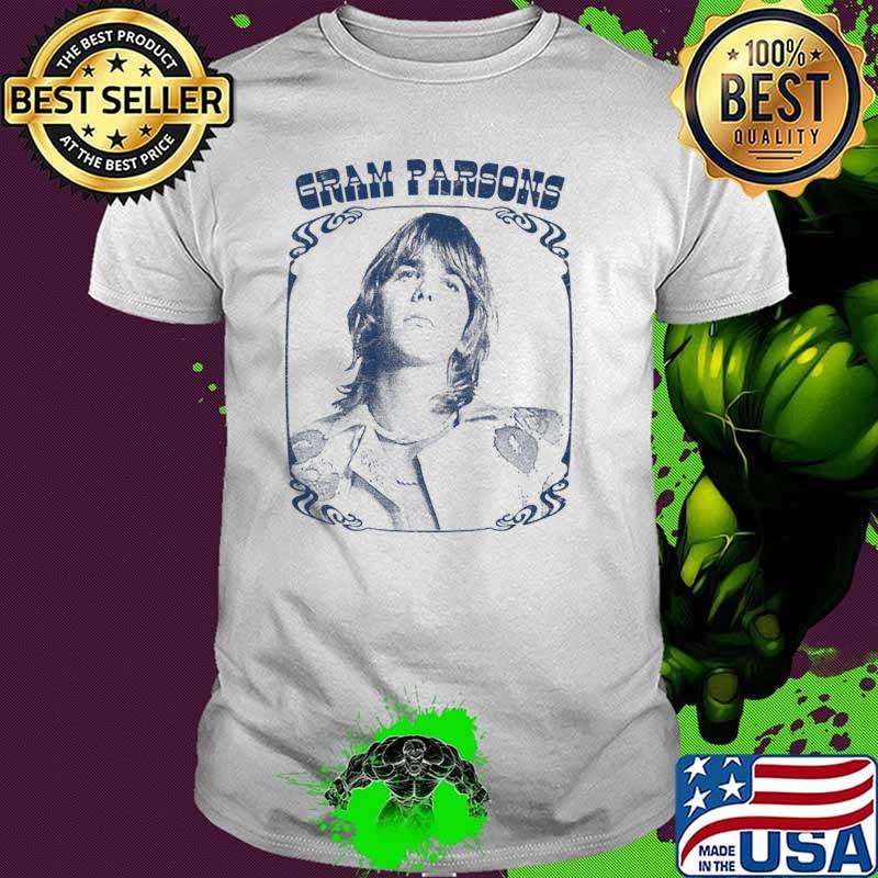 Gram Parsons Retro Faded-Style T-Shirt