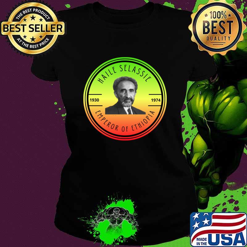 Haile Selassie 1930 1974 Emperor Of Ethiopia T-Shirt