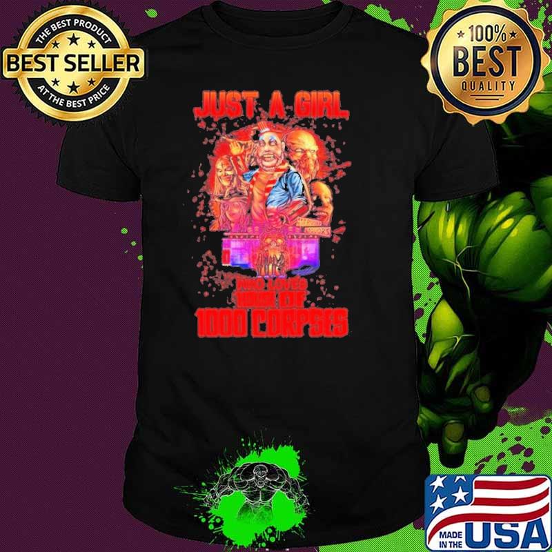 Halloween just a girl who loves House Of 1000 Corpses s Unisex Halloween just a girl who loves House Of 1000 Corpses s Unisex