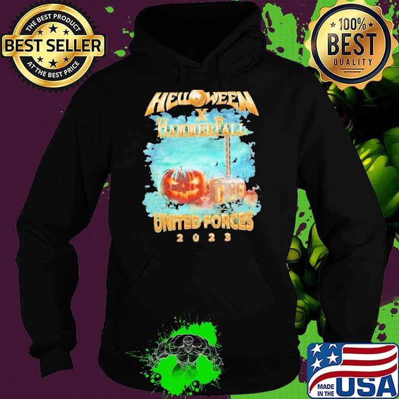 Halloween x hammerfall united forces 2023 pumpkin s Hoodie Halloween x hammerfall united forces 2023 pumpkin s Hoodie