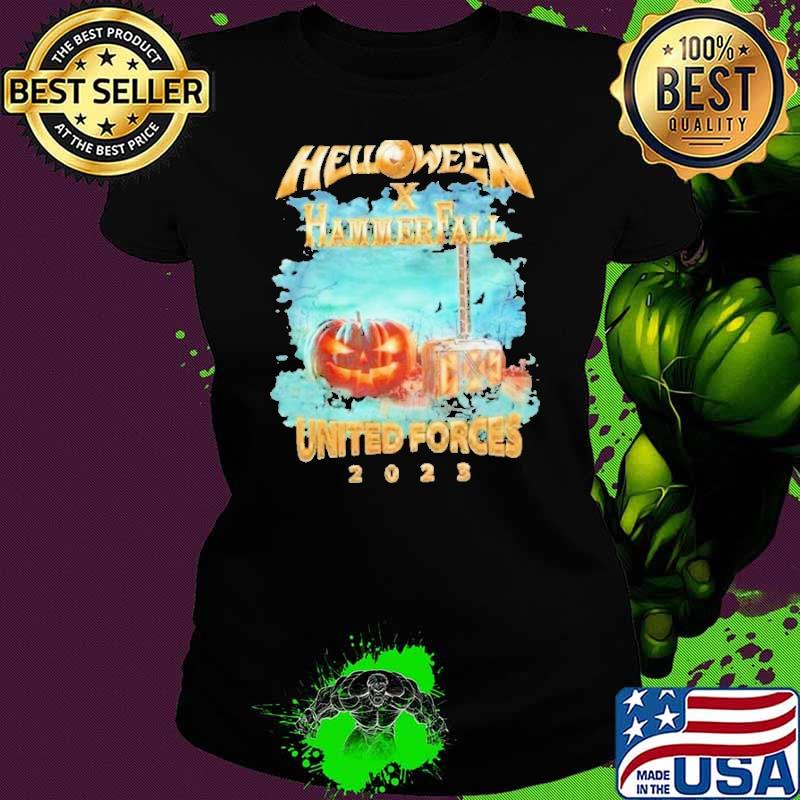 Halloween x hammerfall united forces 2023 pumpkin shirt