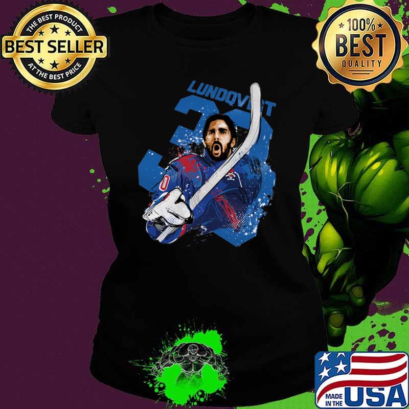 Henrik Lundqvist New York R Smash Hockey League T-Shirt Henrik Lundqvist New York R Smash Hockey League T-Shirt