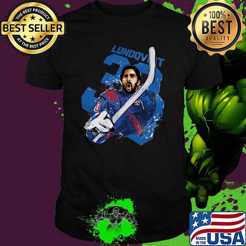 Henrik Lundqvist New York R Smash Hockey League T-Shirt Unisex Henrik Lundqvist New York R Smash Hockey League T-Shirt Unisex