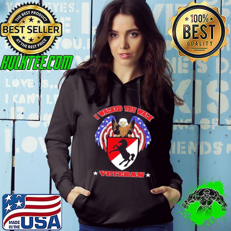 I walked the walk veteran eagle american flag s Hoodie I walked the walk veteran eagle american flag s Hoodie