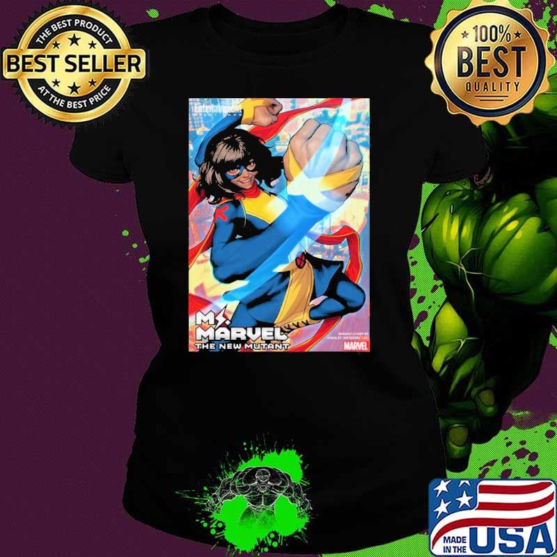 Iman vellanI ms Marvel comic series ms Marvel the new mutant poster shirt