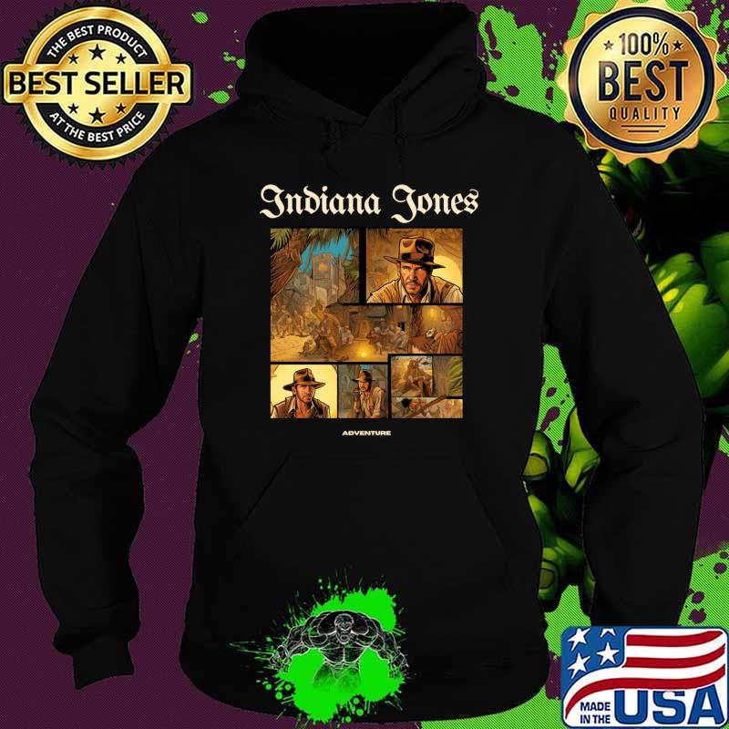 Indiana Jones victor illustration designe T-Shirt Hoodie Indiana Jones victor illustration designe T-Shirt Hoodie