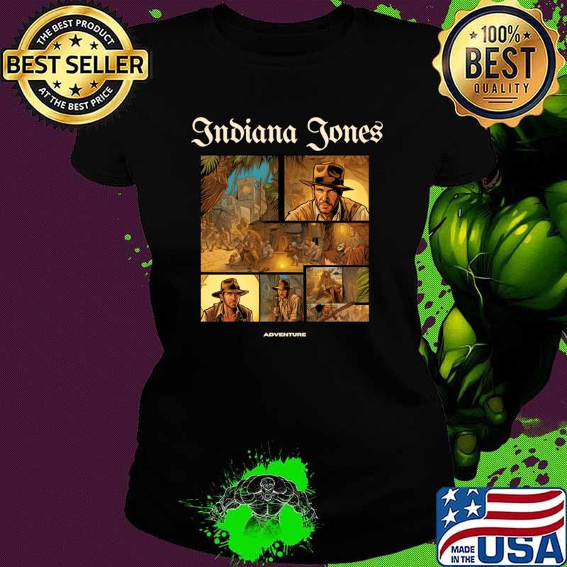 Indiana Jones victor illustration designe T-Shirt Indiana Jones victor illustration designe T-Shirt