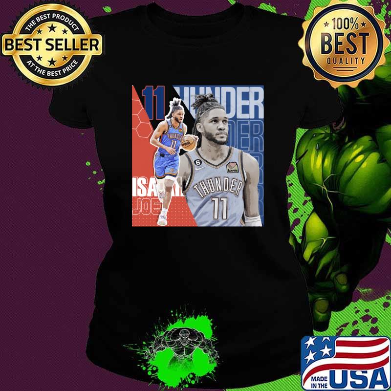 Isaiah Joe Basketball Design Poster Thunder T-Shirt
