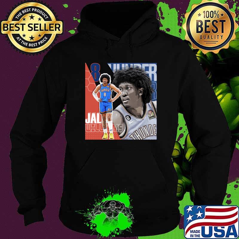 Jalen Williams Basketball Design Poster Thunder T-Shirt Hoodie Jalen Williams Basketball Design Poster Thunder T-Shirt Hoodie