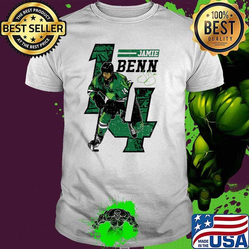 Jamie Benn Signature Hockey League 1989 For Dallas Offset T-Shirt