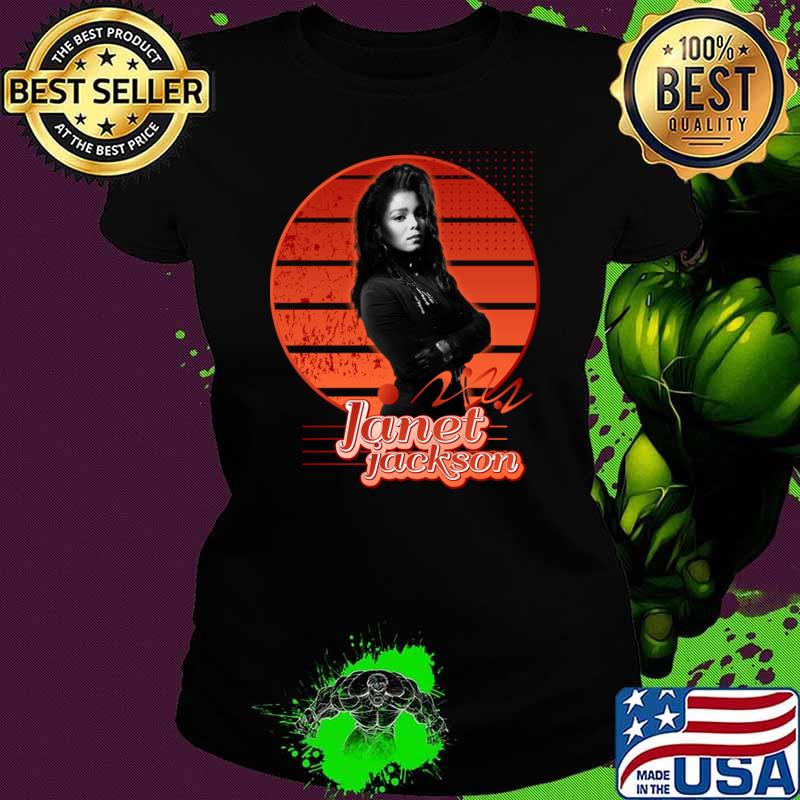 Janet jackson singer american dacncer pop hip hop music vintage T-Shirt Ladies tee Janet jackson singer american dacncer pop hip hop music vintage T-Shirt Ladies tee