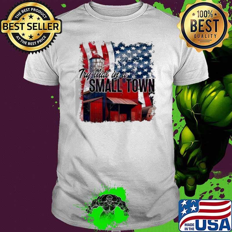 Jason Aldean Song Country Music Small Town American Flag shirt
