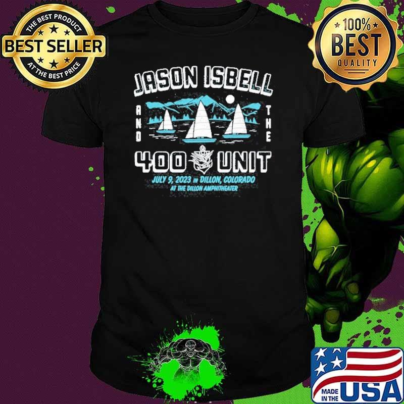 Jason Isbell and the 400 Unit Dillon Amphitheater, Dillon, CO July 9 2023 Shirt Unisex Jason Isbell and the 400 Unit Dillon Amphitheater, Dillon, CO July 9 2023 Shirt Unisex