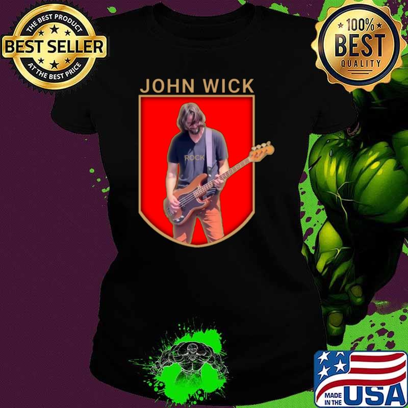 John Wick Guitarist Lagend Rock Music T-Shirt