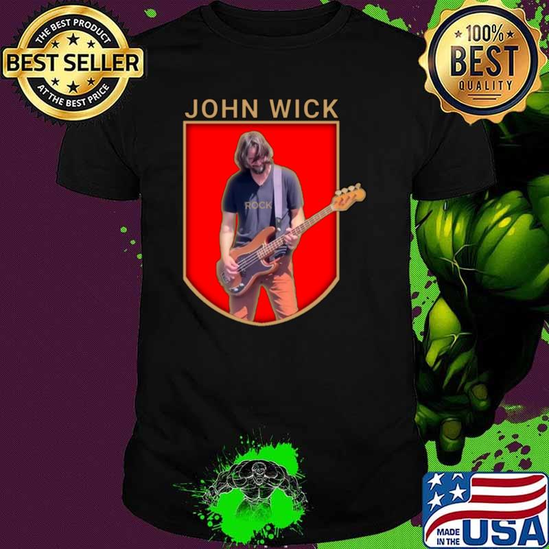 John Wick Guitarist Lagend Rock Music T-Shirt Unisex John Wick Guitarist Lagend Rock Music T-Shirt Unisex