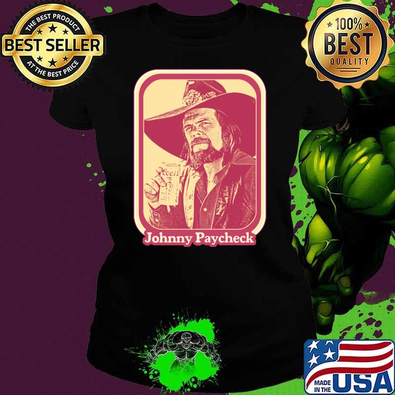 Johnny Paycheck Retro Country Artist T-Shirt