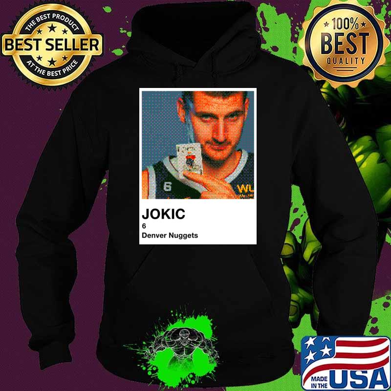 Jokic Serbian Denver Nuggets Basketball 8bit Pantone T-Shirt Hoodie Jokic Serbian Denver Nuggets Basketball 8bit Pantone T-Shirt Hoodie