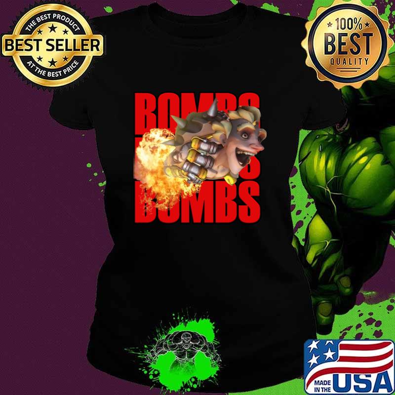 Junkrat rocket with bombs bombs bombs T-Shirt