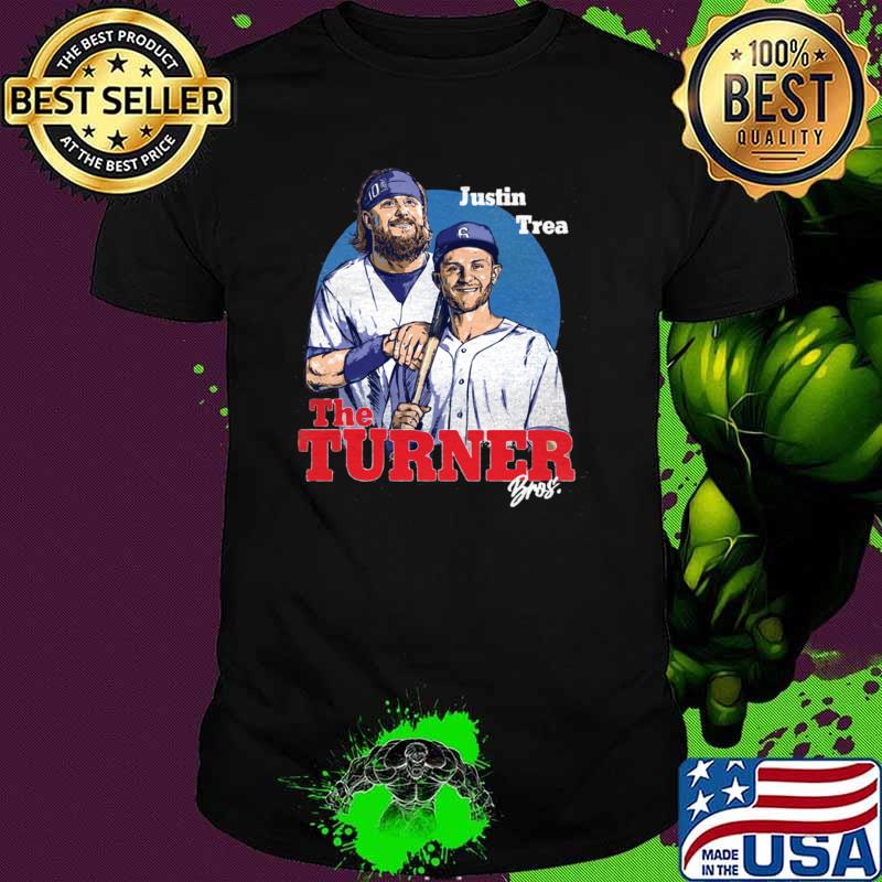 Justin Turner & Trea Turner Los Angeles D The Turner Bros T-Shirt