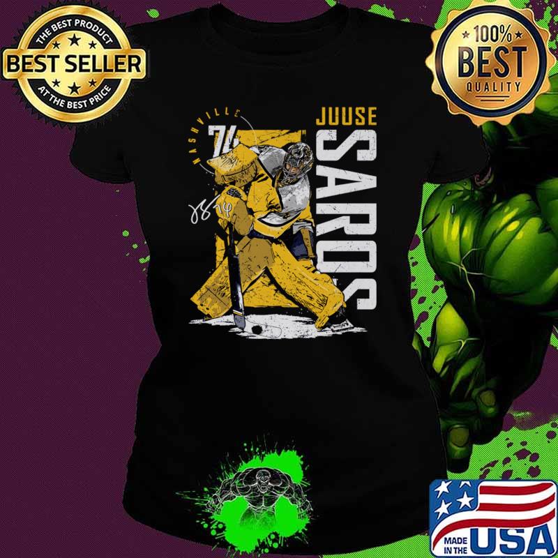 Juuse Saros Nashville Vintage Signature T-Shirt