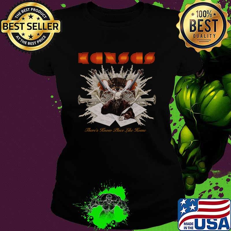 Kansas hard rock band there's know place like home T-Shirt