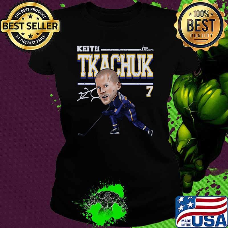 Keith Tkachuk St. Louis Cartoon Signature T-Shirt