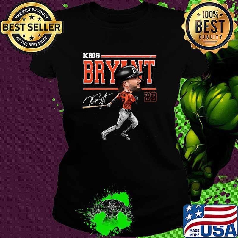 Kris Bryant San Francisco Cartoon Signature Baseball An American T-Shirt