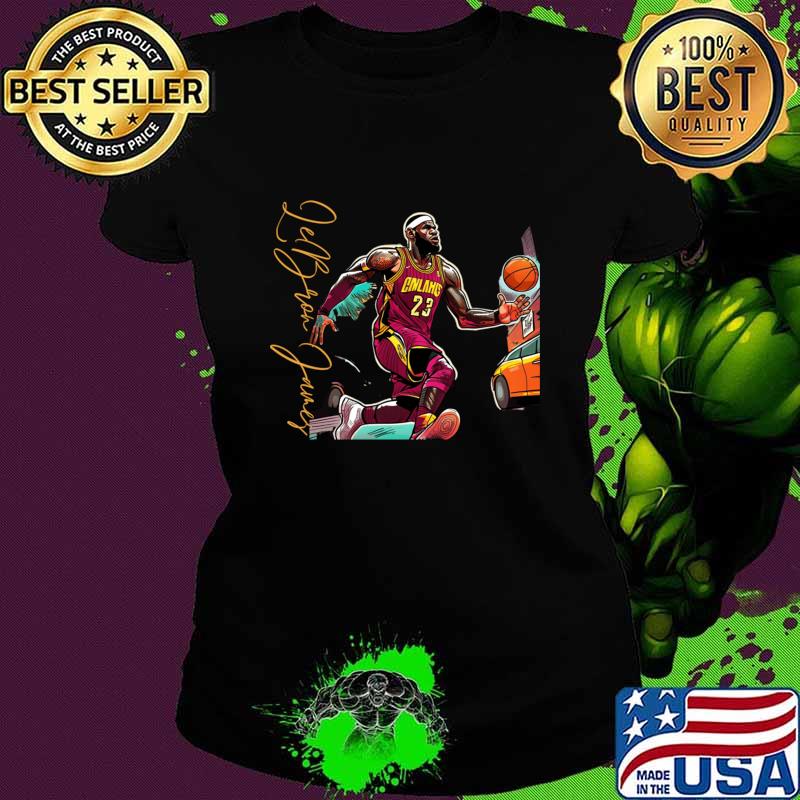 Lebron James goat Victor illustration artwork T-Shirt