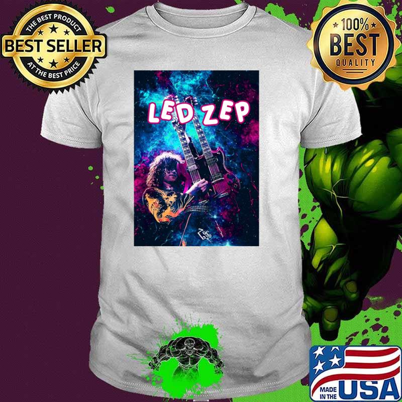 Led Zep Song 1973 English rock band T-Shirt