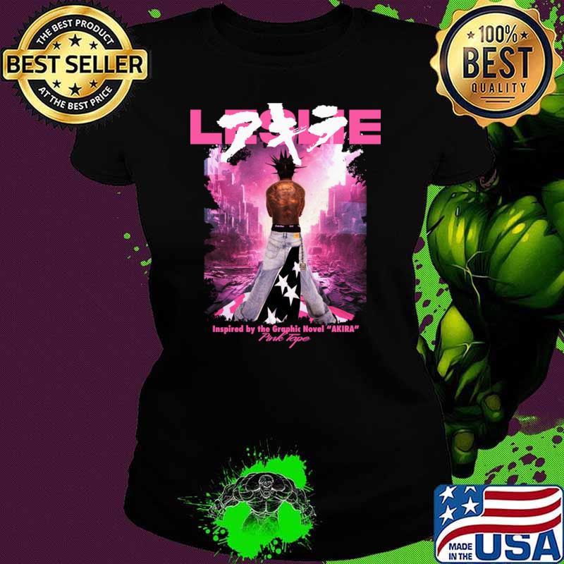 Leslie Inspired By The Graphic Novel Akira Pink Tape Tour 2023 T-Shirt